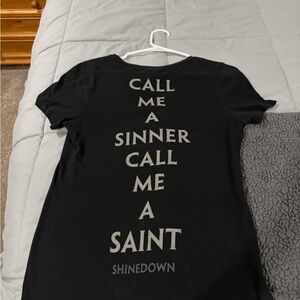 Black Shinedown Graphic T-Shirt